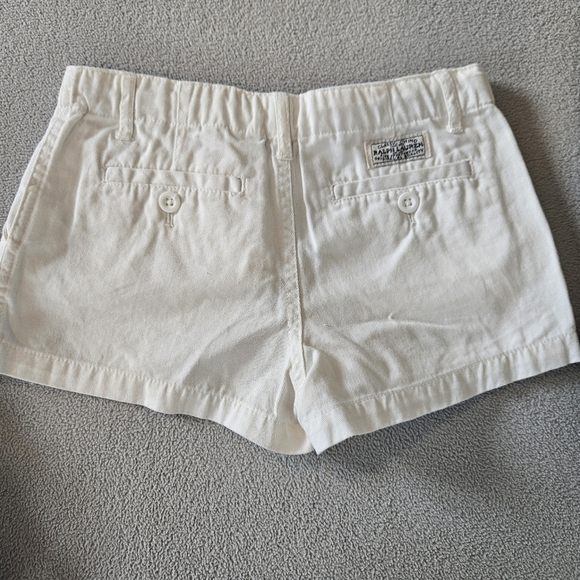 Bundle Polo by Ralph Lauren Kids Denim Jean (M 8-10) and Shorts /White 6X & 16 - Picture 3 of 12